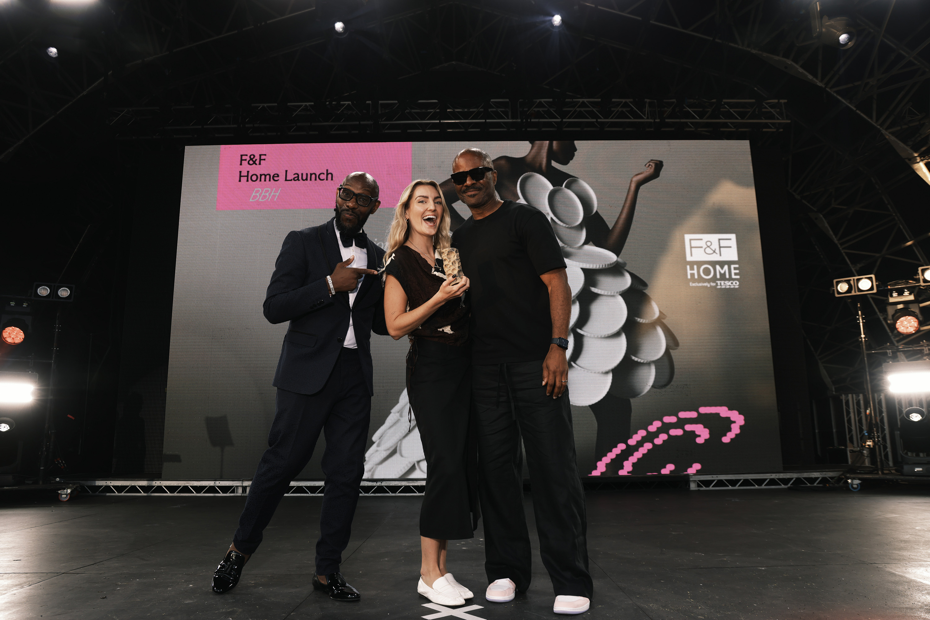 BBH team on stage at Creative Circle Awards ceremony holding the award