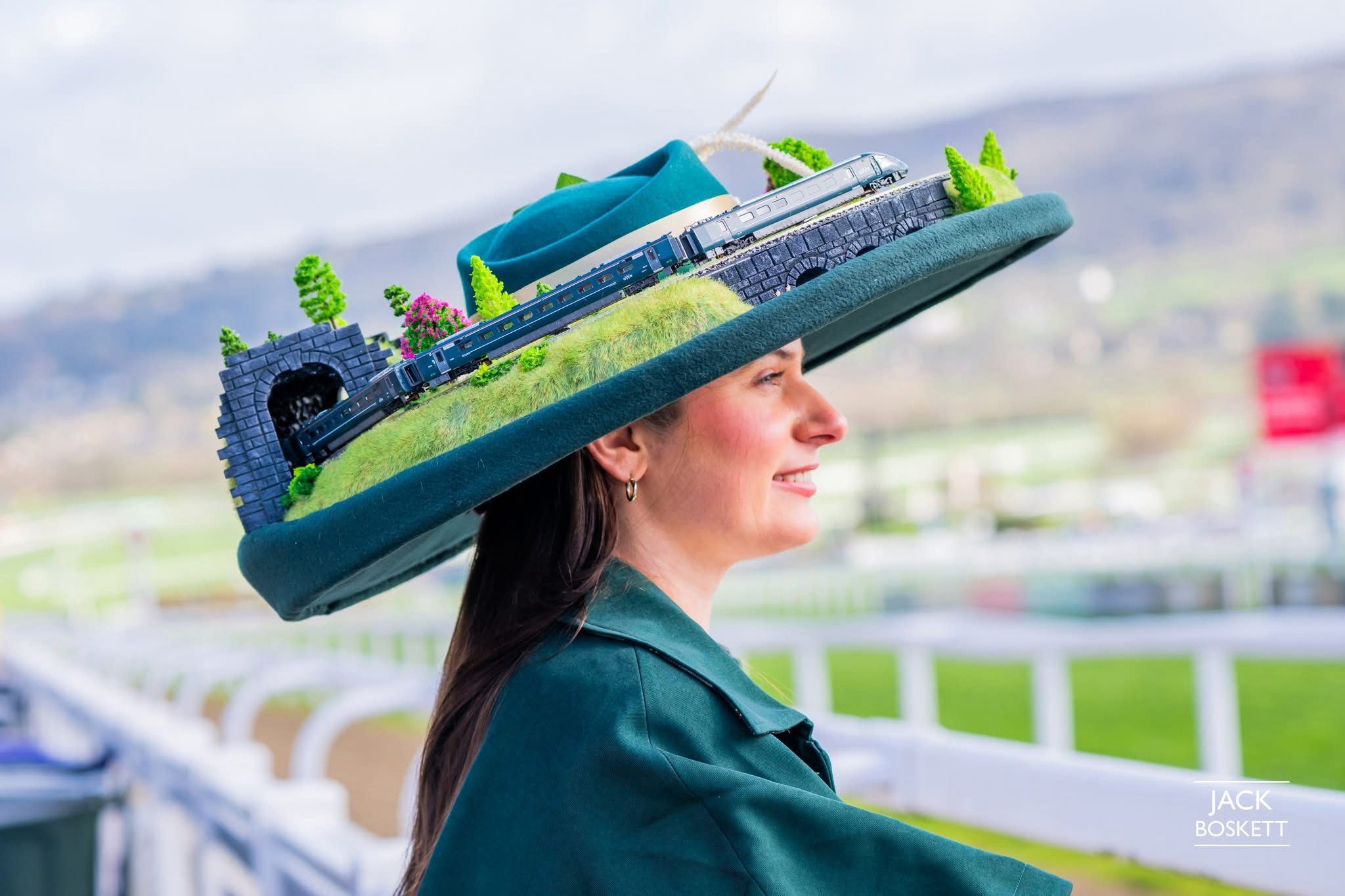 Train Hat — kinetic wearable prop for Great Western Railway